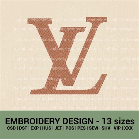 embroidery louis vuitton|lv embroidery design.